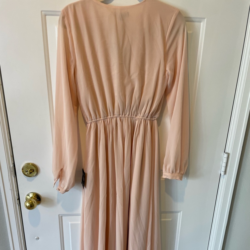 Lulus Blush Pink Maxi Dress! - Picture 2 of 6